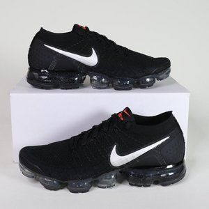 Nike Air Vapormax Flyknit Gator ISPA Men's Sizes Black Silver Red AR8557-001 NEW